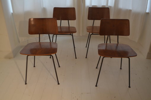 Set 4 Robin Day Hille Dining Chairs